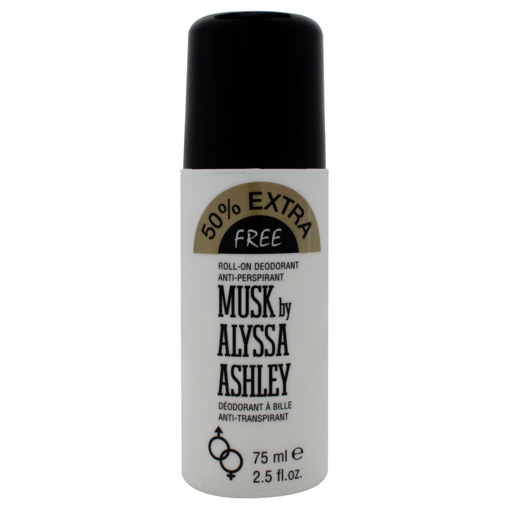 Musk Deodorante Antitranspirante by Alyssa Ashley 2.5 oz Deodorant Roll-On